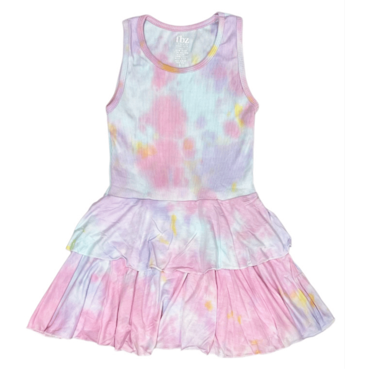 open lace back dress Flowers by Zoe Tie Dye Pastel Dress – hip-kid