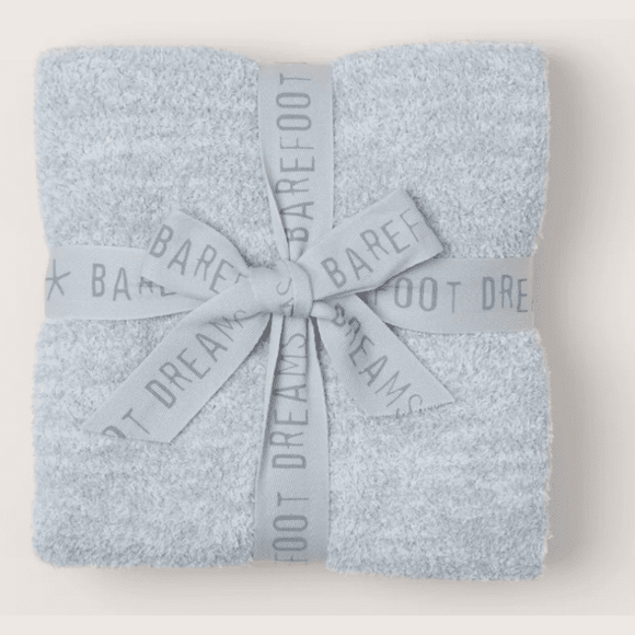 Barefoot Dreams Cozychic Ombre Blanket - Moonwater - hip-kid