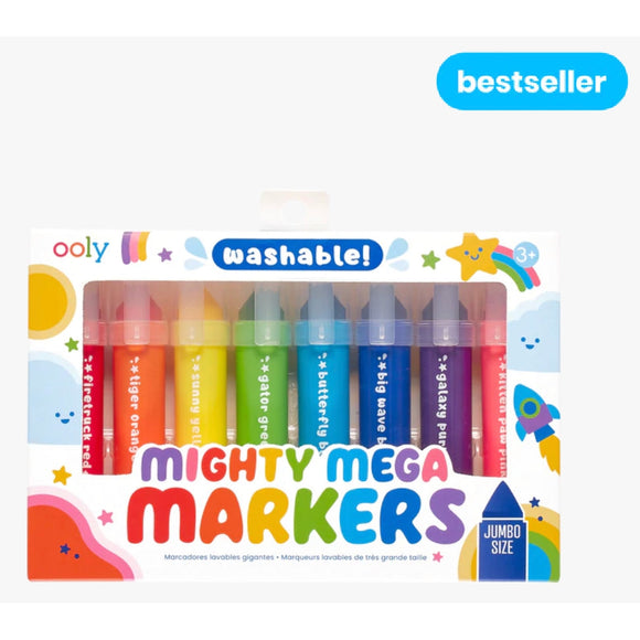 OOLY Mighty Mega Markers - set of 8 - hip-kid