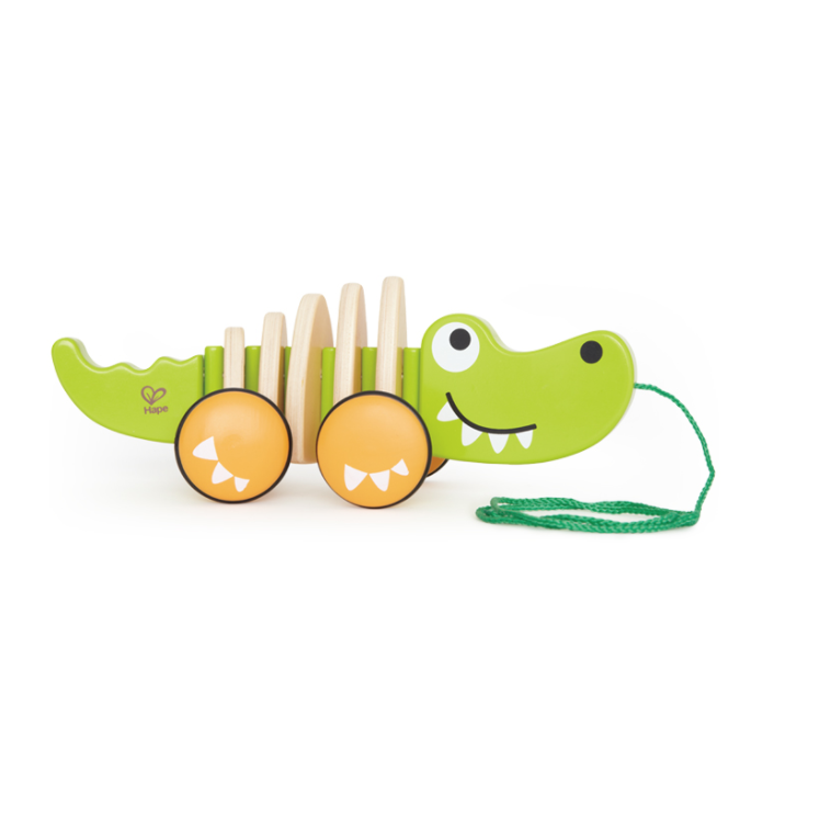 Hape Walk-A-Long Croc Pull Along hip-kid