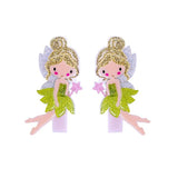 Lilies & Roses Fairy Green Glitter Dress Hair Clip