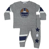Little Mish Champions Football Thermal Shirt and Jogger Set