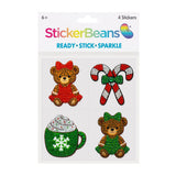 StickerBeans -   Holiday Magic Sticker 4-Pack