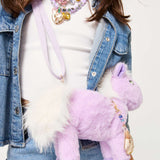 Super Smalls Opal Gem Pal Plush Unicorn Bag