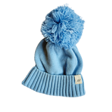 Luna + Luca Pom Beanie - Powder Blue
