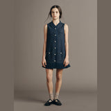 DL1961 Manning Vest Denim Dress  Midnight Run