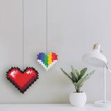 Plus Plus Puzzle by Number - 250pc Hearts