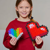 Plus Plus Puzzle by Number - 250pc Hearts