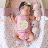 cuddle + kind Baby Seahorse Powder Pink