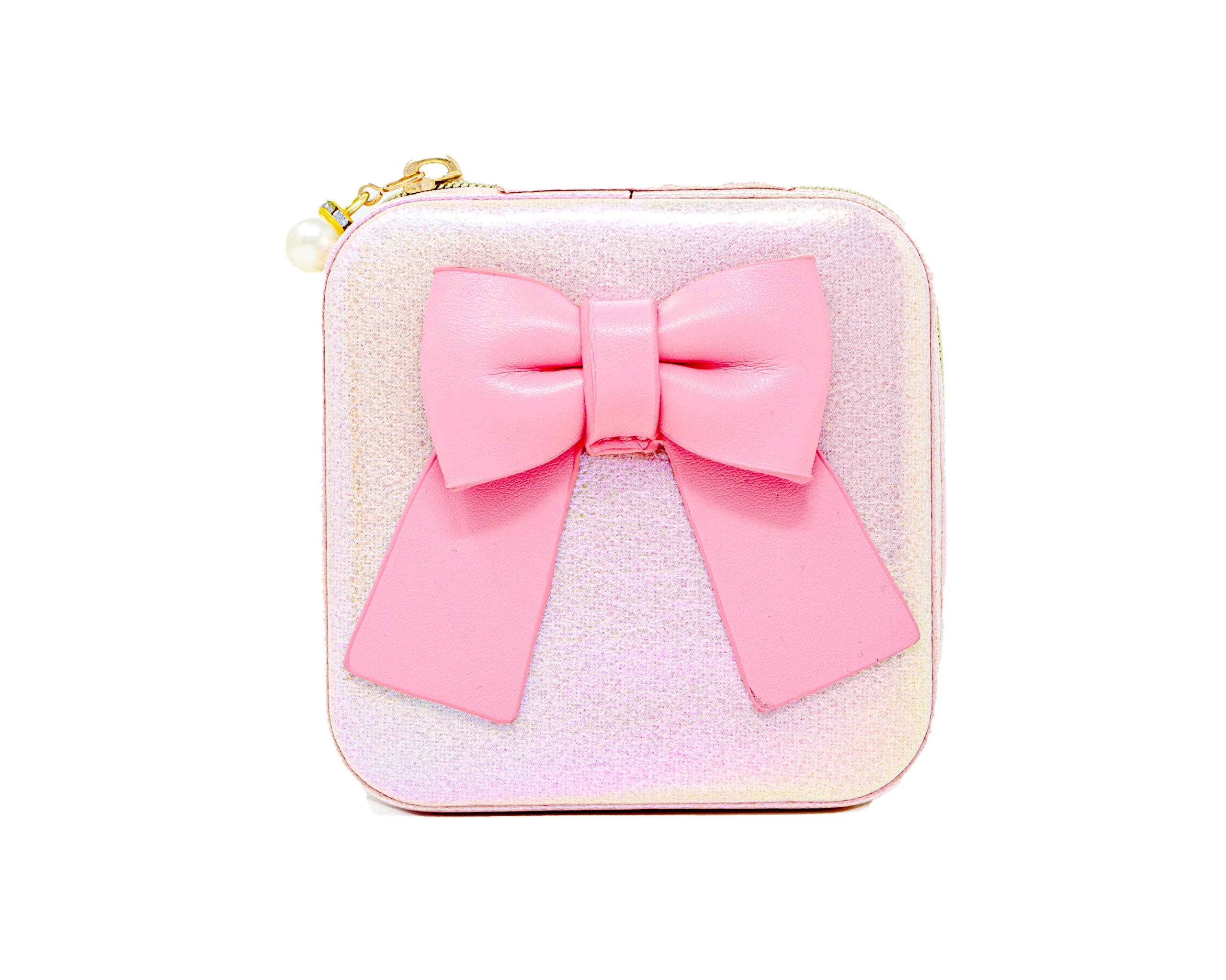 Zomi Gems Shiny Jumbo Bow Jewelry Box