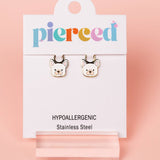 Pierced Co. White Dog Charms