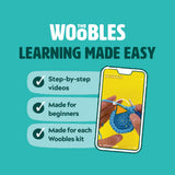 Woobles Walter the Bear Pink Crochet Kit