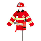 Speedy Monkey Souza Fireman Suit w/ Accessories (size 4-7yrs)