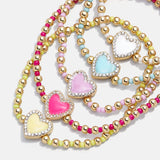 BAUBLEBAR Multi/Gold Sweetheart Kids' Pisa Bracelet Set - Sweethearts