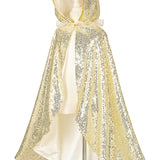 Souza Amelia Costume Cape - Gold Sequin