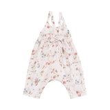 Angel Dear Climbing Roses Tie Back Romper