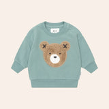 Huxbaby Sprout Furry Huxbear Sweatshirt and Pant