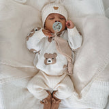 Luna + Luca Little Bear Jacquard Sweater