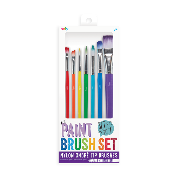 OOLY Lil' Paint Brush Set - Set of 7