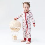 Angel Dear Convertible Romper - Hot Air Balloons