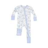 Angel Dear Baby Veronical Floral 2 Way Zipper Romper