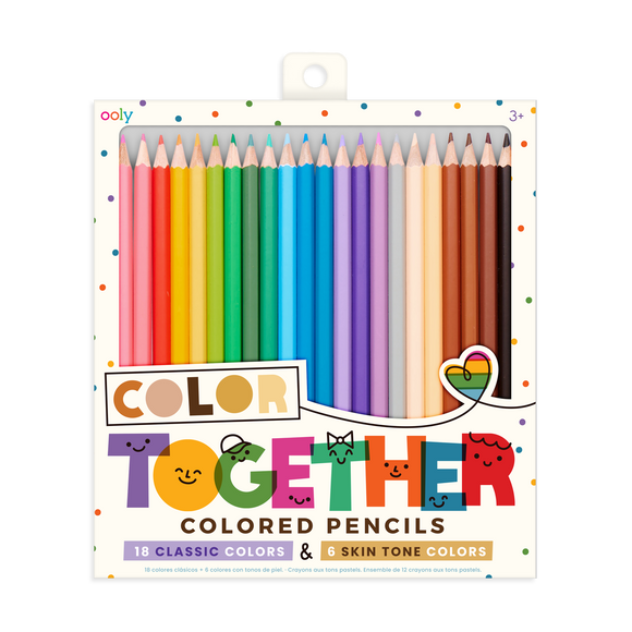 OOLY Color Together: Colored Pencils (Set of 24)