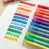 OOLY Switcheroo SPARKLE Color Changing Markers Set of 12