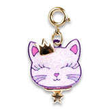 CHARM IT! Gold Princess Kitty Charm