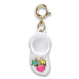 CHARM IT! Gold Rubber Clog Charm