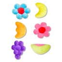 Iscream General Mills Trix Cereal Plush Pillow