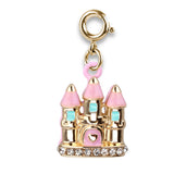 CHARM IT! Gold Fairytale Castle Charm