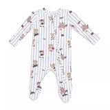 Angel Dear 2 Way Zipper Footie - Mixed Sports Bears