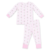 Angel Dear L/S Loungewear Set - Bella Rose Stripe