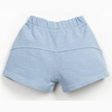 Play Up Oversized Sweatshirt w Buttons Short Set - Rain