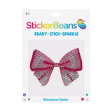 StickerBeans - Pink Bows  5"