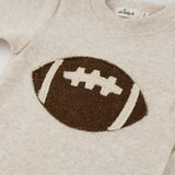 Oh Baby! Chocolate Football Baby Rib Set - Malt