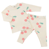 Oh Baby!  Cherries 2 Pc Set (Milk)