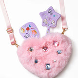 Cotton Candy Heart Bag