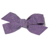 Petite Hailey Glitter Bow Clip