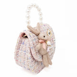 Puttisu Crossbody - Bunny Belle: Pearl-blush