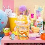Kawaii Slime Dreamsicle Scented Ice Cream Pint Slime