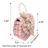 Puttisu Crossbody Bag - Bunny Belle: Strawberry-pop