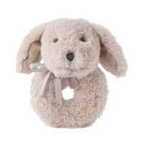 Elegant Baby Plush Soft Ring Rattle
