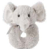 Elegant Baby Plush Soft Ring Rattle
