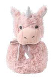 Elegant Baby Plush Soft Ring Rattle