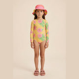 Pepita & Me Picnic Hat - Hibiscus Amarillo