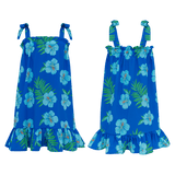 Pepita & Me Elisa Dress - Hibiscus Azul