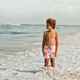 Pepita & Me Orange Rashguard & Crustaceos Arena Swimshort Set