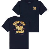 Goat USA - Kid's Chuck Cheesy T Shirt- Navy
