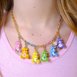 CHARM IT! Gold Cheer Care Bear Charm